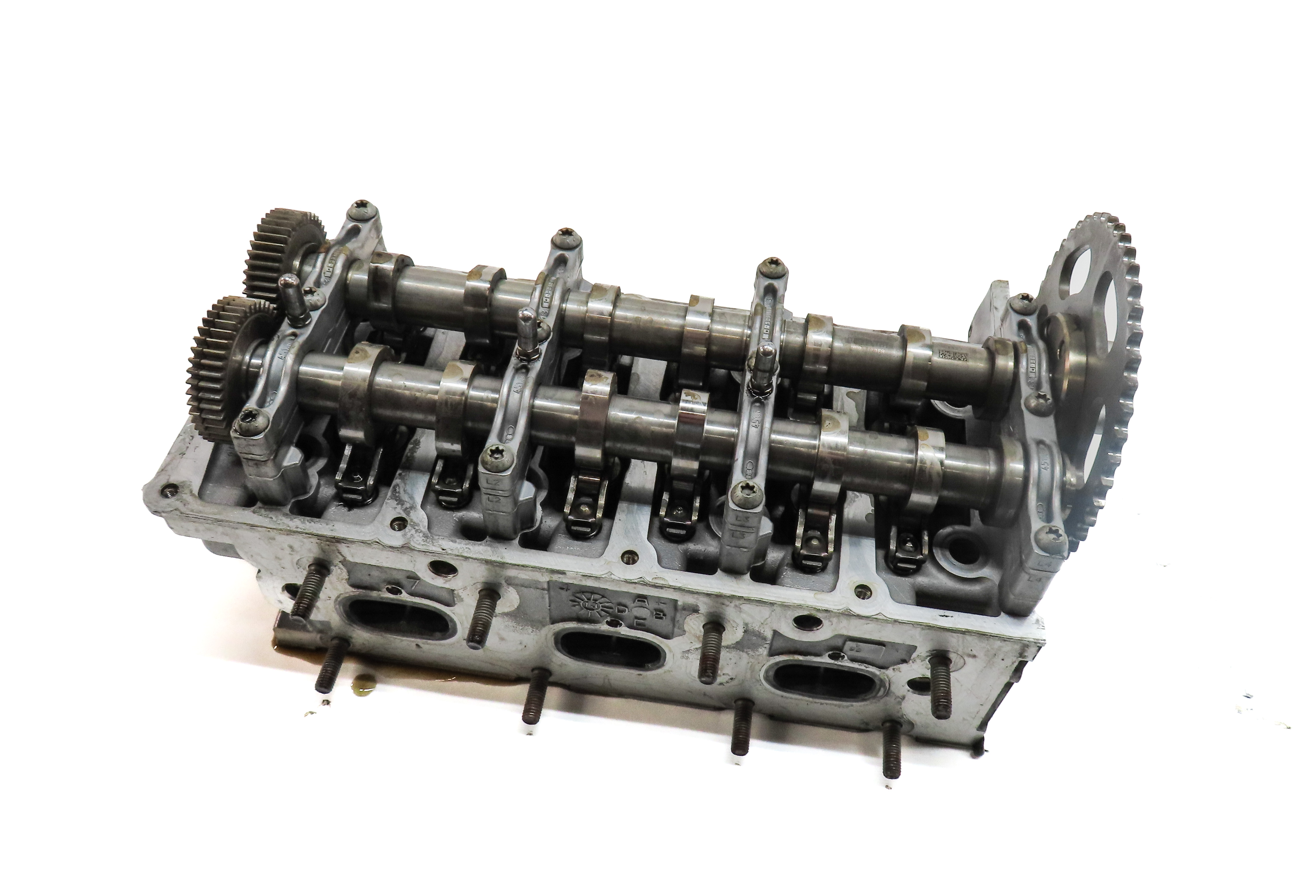 2014-2016 AUDI A6 A7 Q5 (B8 8R C7 4G8) 3.0L 3.0T TURBO DIESEL LEFT CYLINDER HEAD — exact item pictured